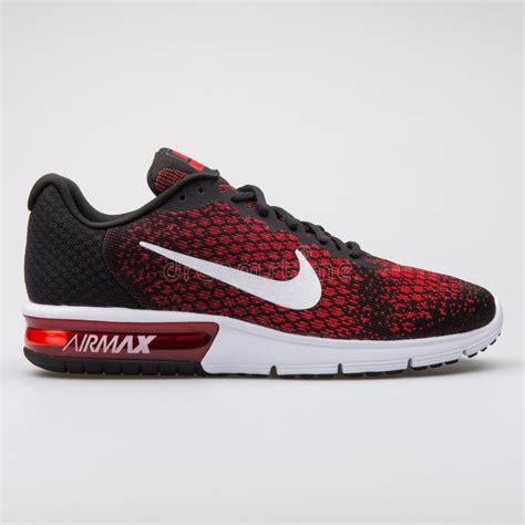 Nike Air Max Sequent 2 Red And Black Editorial Photo Image Of