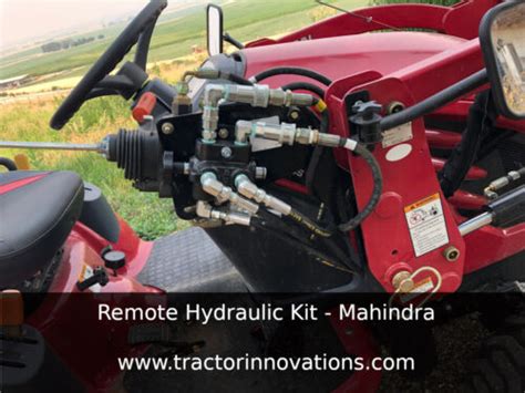 Remote Hydraulic Kit Mahindra Tractors 30 Min Install Ebay