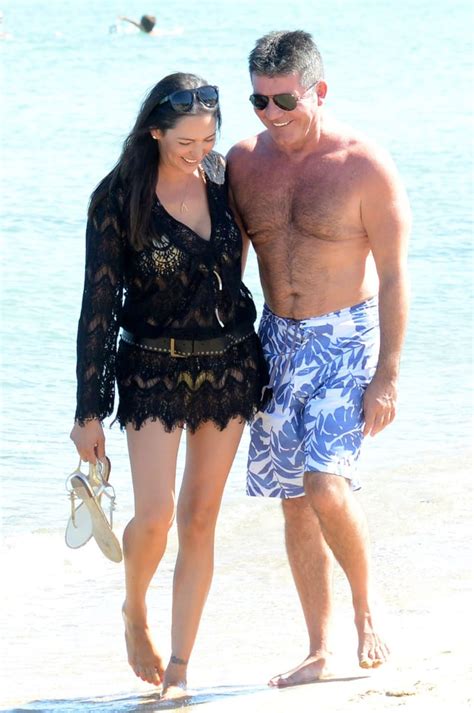 on saturday simon cowell and lauren silverman took a sweet stroll on celebrity pictures