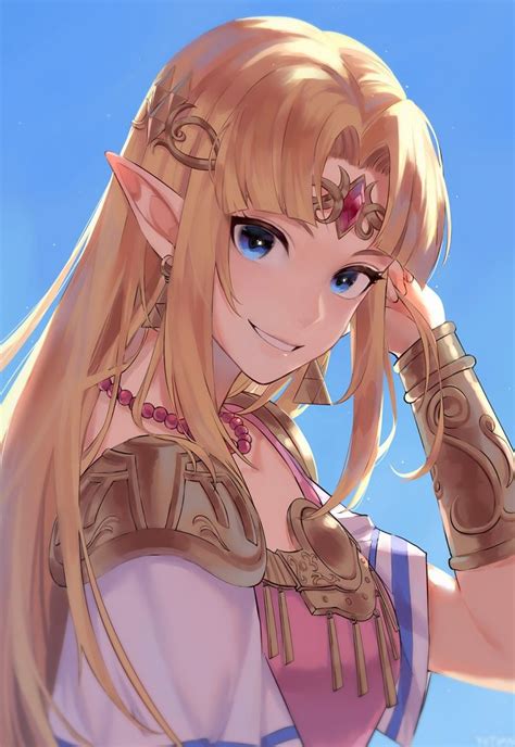 princess zelda by liyuchen1126 zelda anime character art princess zelda art