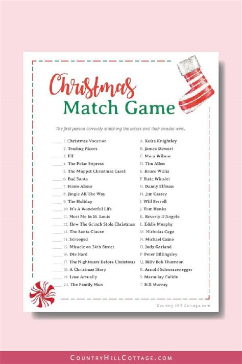 Free Printable Christmas Games For Adults And Older Kids 9 Games