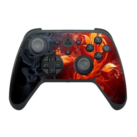 Amazon Luna Game Controller Skin Flower Of Fire By Gaming Decalgirl