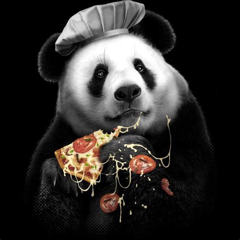 Panda Loves Pizza Pandas Pinterest Pandas Pizza And Love