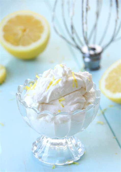 Lemon Whipped Cream A Pretty Life In The Suburbs