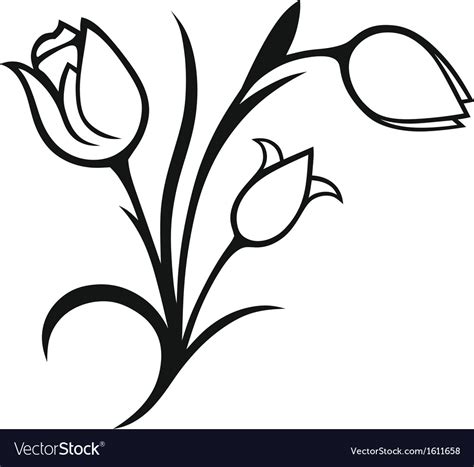 Download Vector Tulips Images Free - Free Download Vector PSD and Stock
