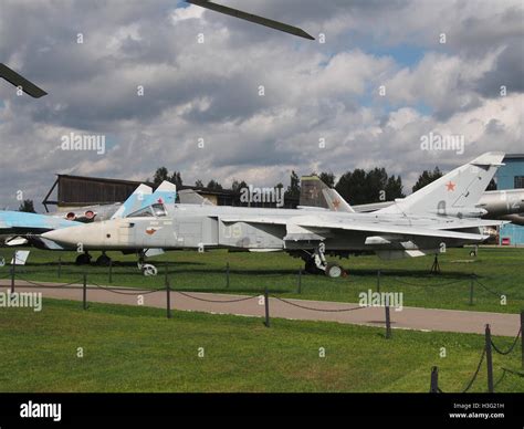 Su 24m At Central Air Force Museum Monino Pic1 Stock Photo Alamy