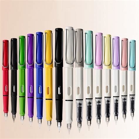 Durable Students Calligraphy Practice Fountain Pen Smooth Writing Extra