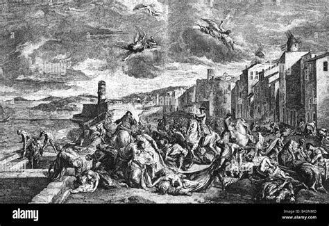 Medicine Disease Plague In Marseille 1720 Stock Photo Alamy