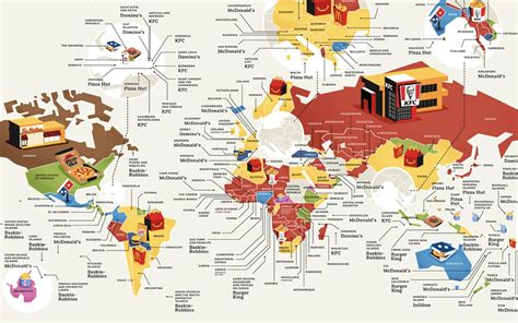 Fast Food World Map