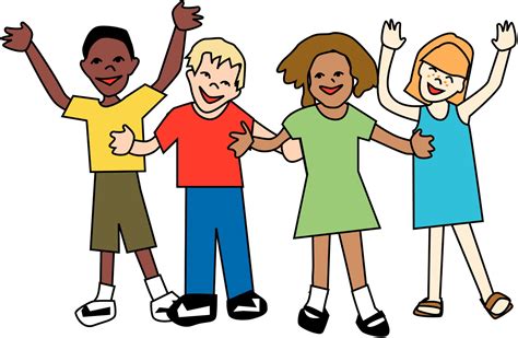 Kids Having Fun Clip Art Clipart Best