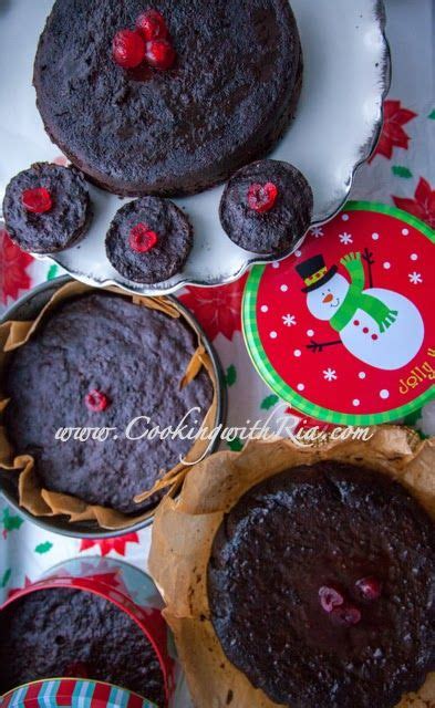 Sift flour and baking powder together and mix well. Trinidad Black Cake / Caribbean-Rum-Fruit-Cake | Rum fruit ...