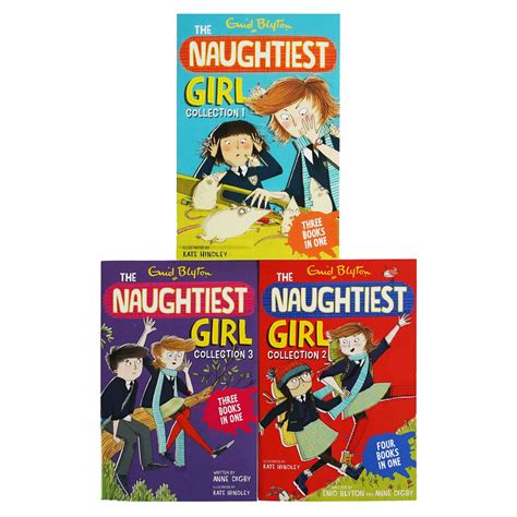 The Naughtiest Girl Collection By Enid Blyton 3 Books Set Ages 6 11 — Books2door
