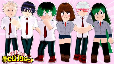 Re Creating My Hero Academia Characters In Royale High Roblox Youtube