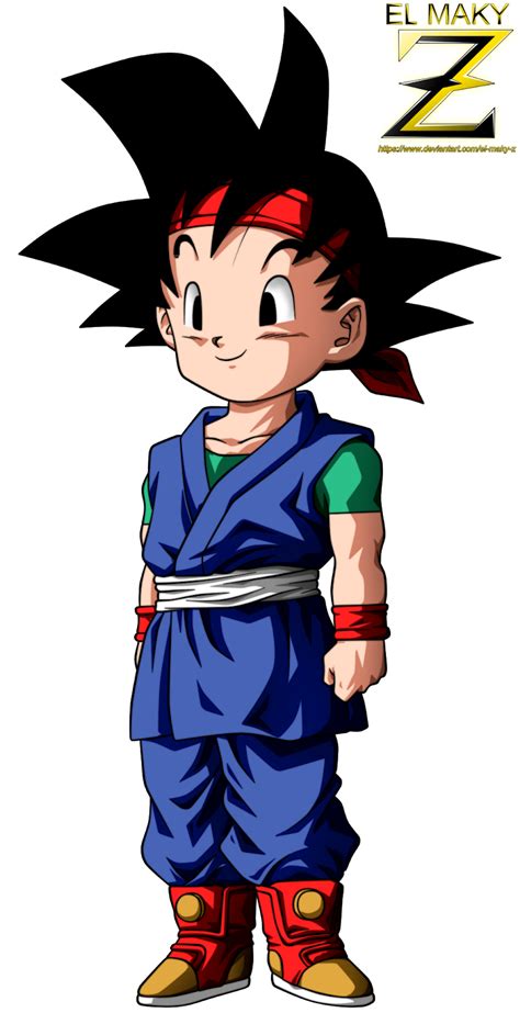 He is a saiyan who was originally sent to earth to destroy the planet, but due to an accident that altered his memory he eventually became earth's greatest defender and the savior of the universe. Maky Z Blog: (Card) Goku Jr. (Dragon Ball GT)