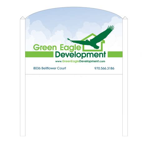Green Eagle Signage Design Dd9