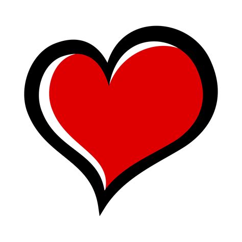 Gráfico De Amor Romántico De Corazón 552011 Vector En Vecteezy