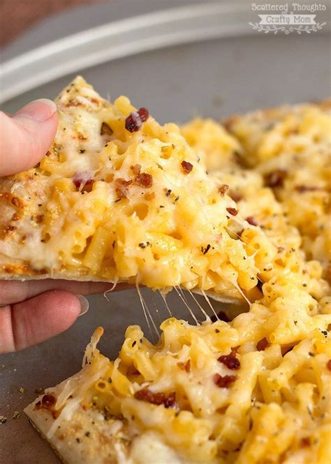 Mac And Cheese Pizza Cheese Pizza Recipe Easy Mac And Cheese Mac