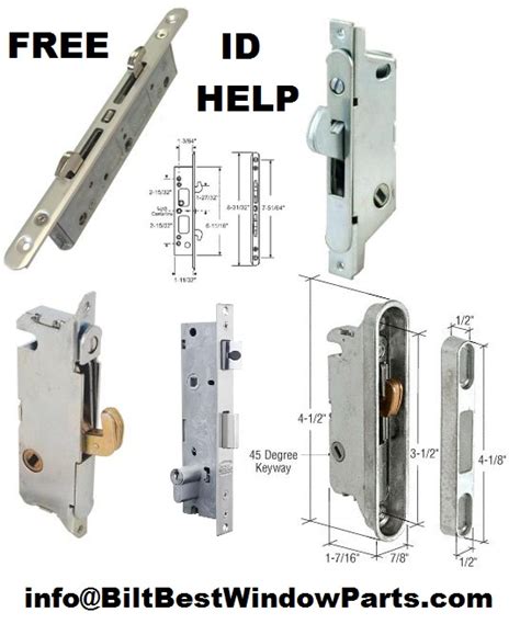 Replacement Mortise Lock Parts For Patio Doors All Brands Biltbest Window Parts