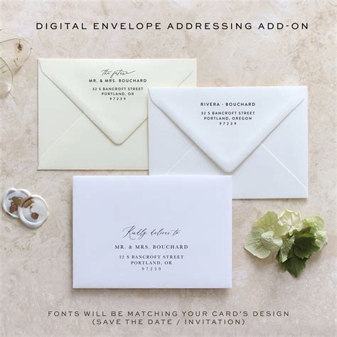 Wedding Envelope Template Printable Envelope Address Envelope Template