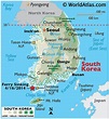 Südkorea Karten & Fakten - Weltatlas | A to Z Embassy