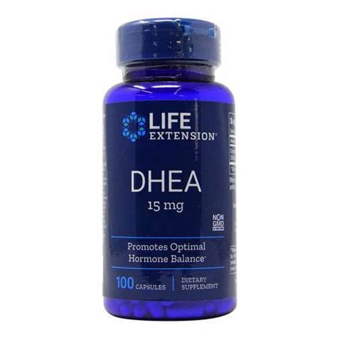 life extension dhea 25 mg 100 tablets