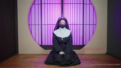 Free Download Onlyfans 2023 Nana Taipei Slutty Nun With Butt Plug Longs