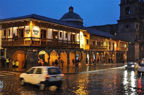 Travel Peru Lima And Cusco And Markets Editorial Image Image Of