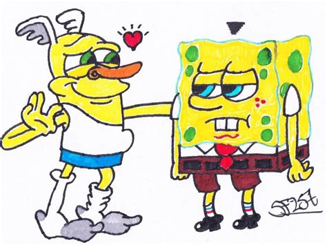 Wooldoor And Spongebob By Spongefan257 On Deviantart