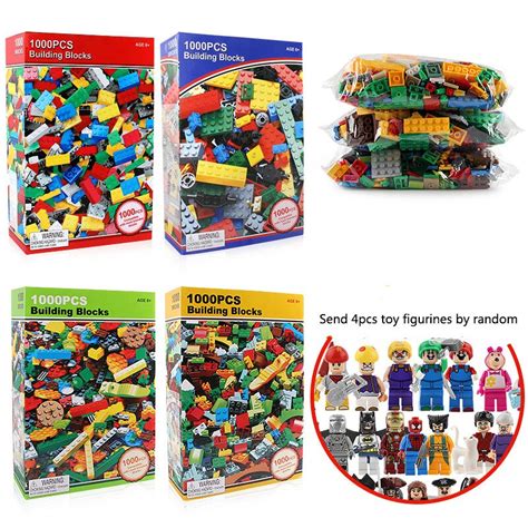 1.unique design and easy to assemble for kids. 1000 PCS ABS Plastic Blocks Figures Toy For Kids ...