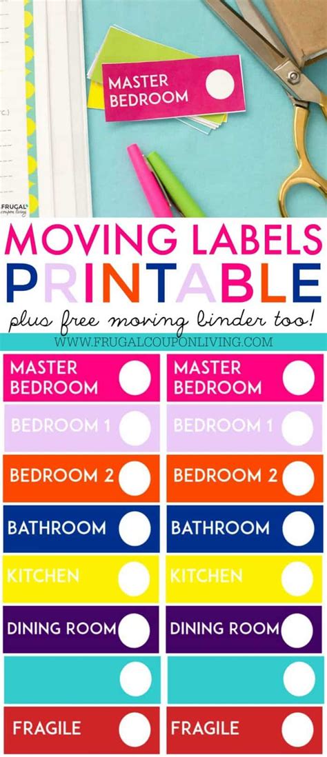 Free Moving Binder Printable Moving Packing Moving Checklist Packing