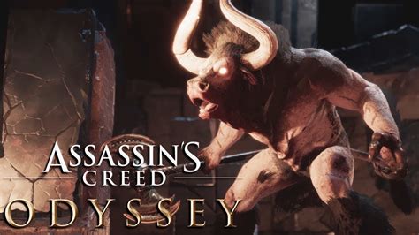 Assassin S Creed Odyssey MINOTAUR Boss Fight YouTube