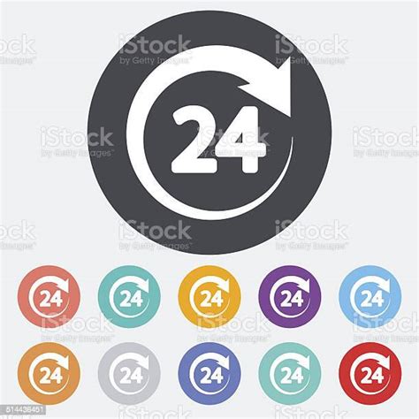 Hours 24 Stock Illustration Download Image Now 24 Hrs 20 24 Years