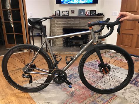 My Brother In Laws New Custom Titanium Gravel Bike Rbicycling