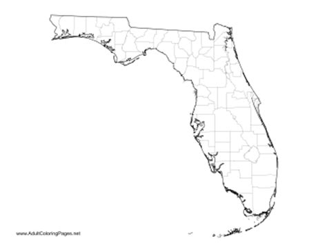 Florida Coloring Page
