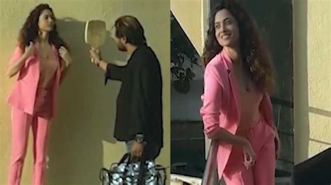 Behind The Scene Of Ankita Lokhandes Photoshoot Hindi Movie News Bollywood Times Of India