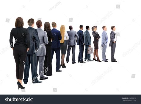 Waiting For Their Turn People In Queue Stock Photo 414064270 Shutterstock