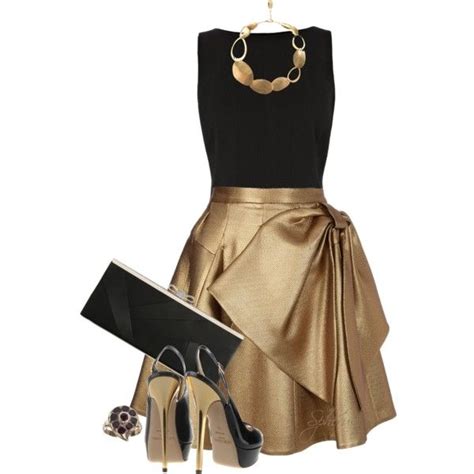 25 Cheap Gold Black Dresses A 173