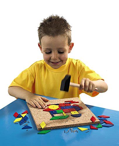 HABA Geo Shape Tack Zap Play Set Make Geometric Designs With