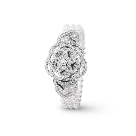 Camélia Jewelry Watch J10576 Chanel