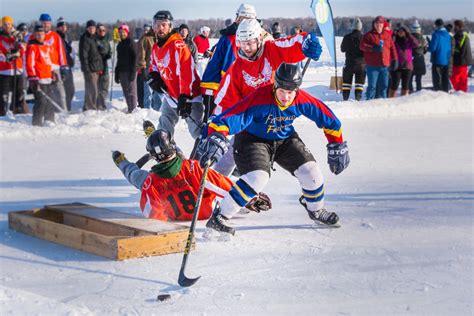 Pond Hockey Tournament Fosters Good Vibes In The Great Outdoors Door