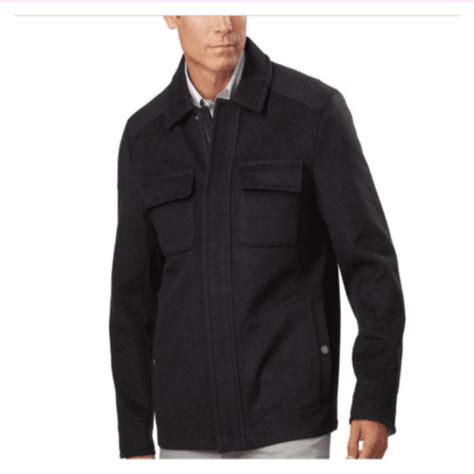 Pendleton Pendleton Mens Wool Blend Coat Jacket Waterproof Sgrey