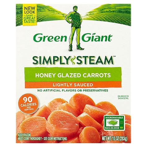 Green Giant Simply Steam Honey Glazed Carrots Lightly Sauced