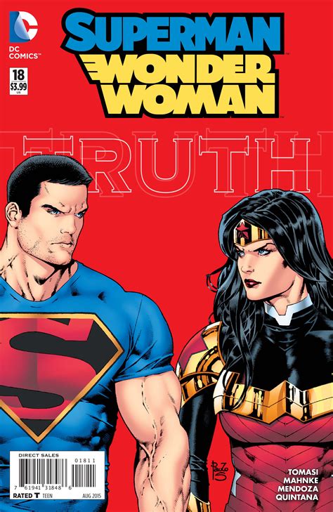Apr150250 Superman Wonder Woman 18 Previews World