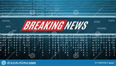 2,000+ vectors, stock photos & psd files. Breaking News Icon Over Binary Code, Technology Background ...