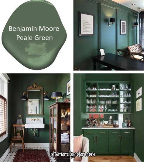 Benjamin Moore Peale Green Paint Color Interiors By Color Green