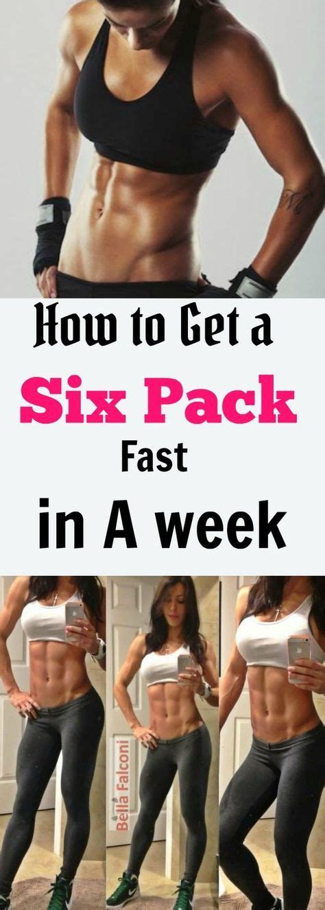 Best Exercises To Get A Six Pack Ab Fast And Easy At Home In A Week For