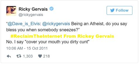 Hi Tech Crimes Why Is Ricky Gervais Publishing So Many Misogynistic