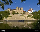 Castle over the Saale in Bernburg, Saxony-Anhalt, Germany Stock Photo ...