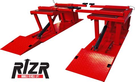 Rizr 9k Pit Lift 9000k Low Rise Lift With Arms Devon Industries