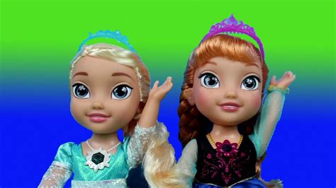 Disney Frozen Bilingual Singing Sisters Elsa And Anna Dolls Youtube